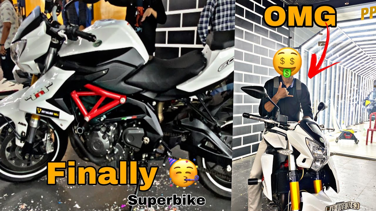 FINALLY DREAM SUPERBIKE DELIVERY 🥳 | BENELLI 600 i