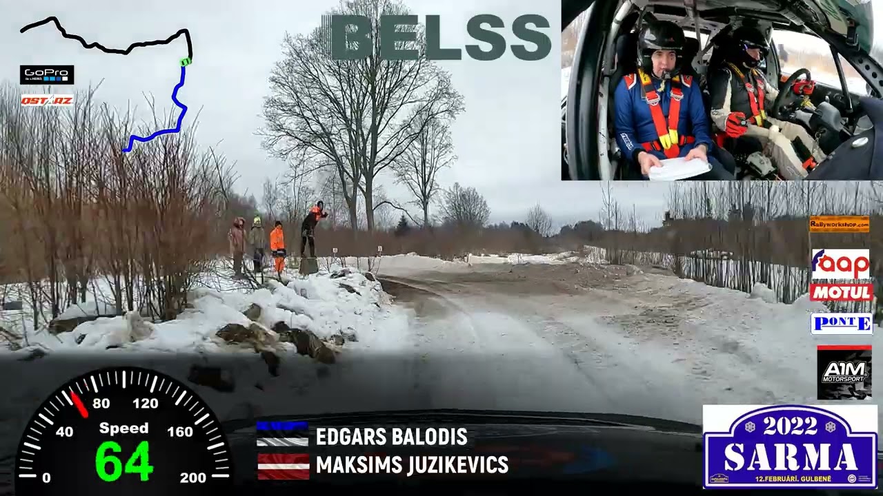SARMA RALLY SS4 EDGARS BALODIS MAKSIMS JUZIKEVICS
