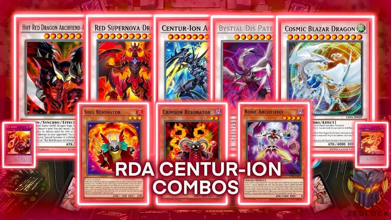 NEW INSANE RED DRAGON ARCHFIEND COMBOS YOU NEED TO KNOW! CENTUR-ION ENGINE +DECKLIST