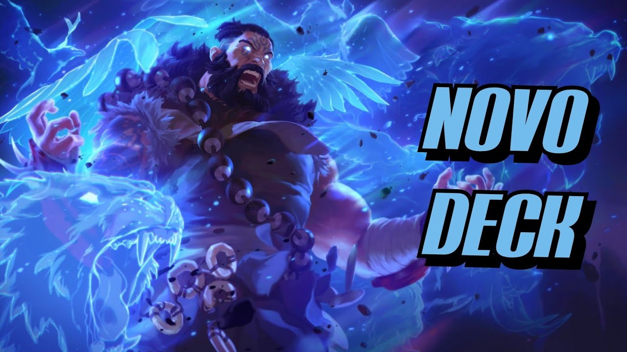 NOVO DECK DE UDYR E NORRA COM ANIVIA NO MODO PADRÃO | LEGENDS OF RUNETERRA