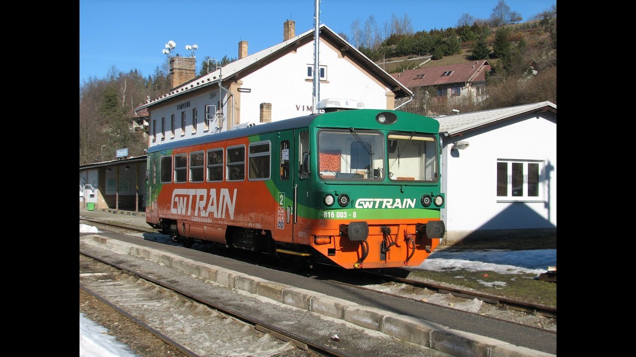 Vlaky na Šumavě 18.2.2019 - GW Train Regio (816 + RegioSprinter)