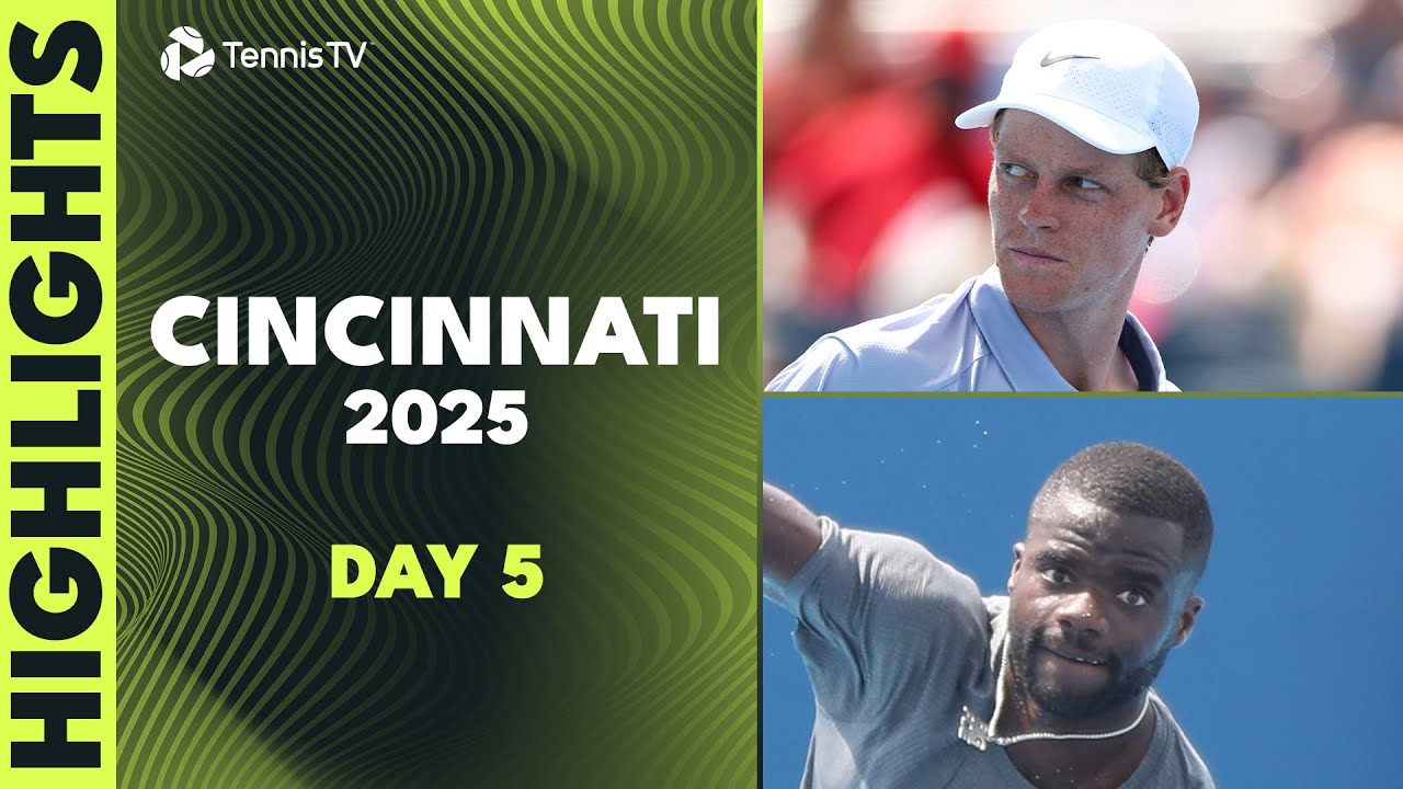 Sinner Faces Diallo; Tiafoe, Rune and Fonseca Feature | Cincinnati 2025 Day 5 Highlights