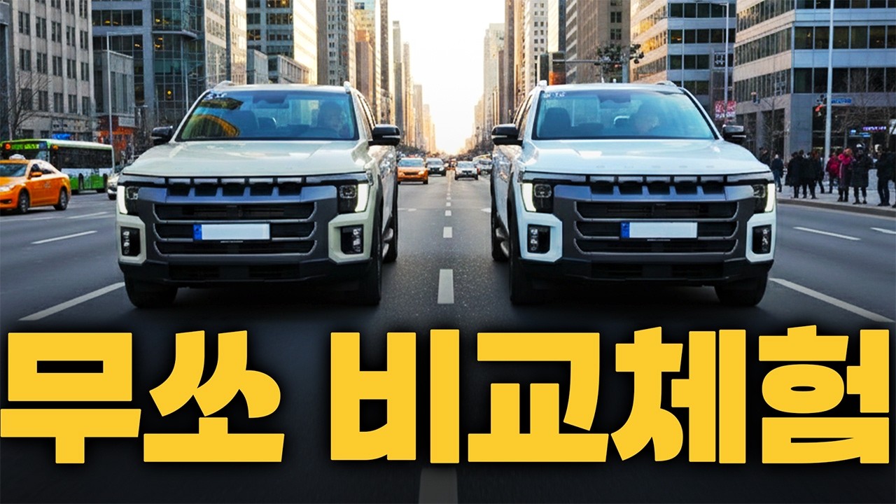 “이게 프레임 바디 맞아?”  KGM 무쏘 디젤 승차감 충격 시승기