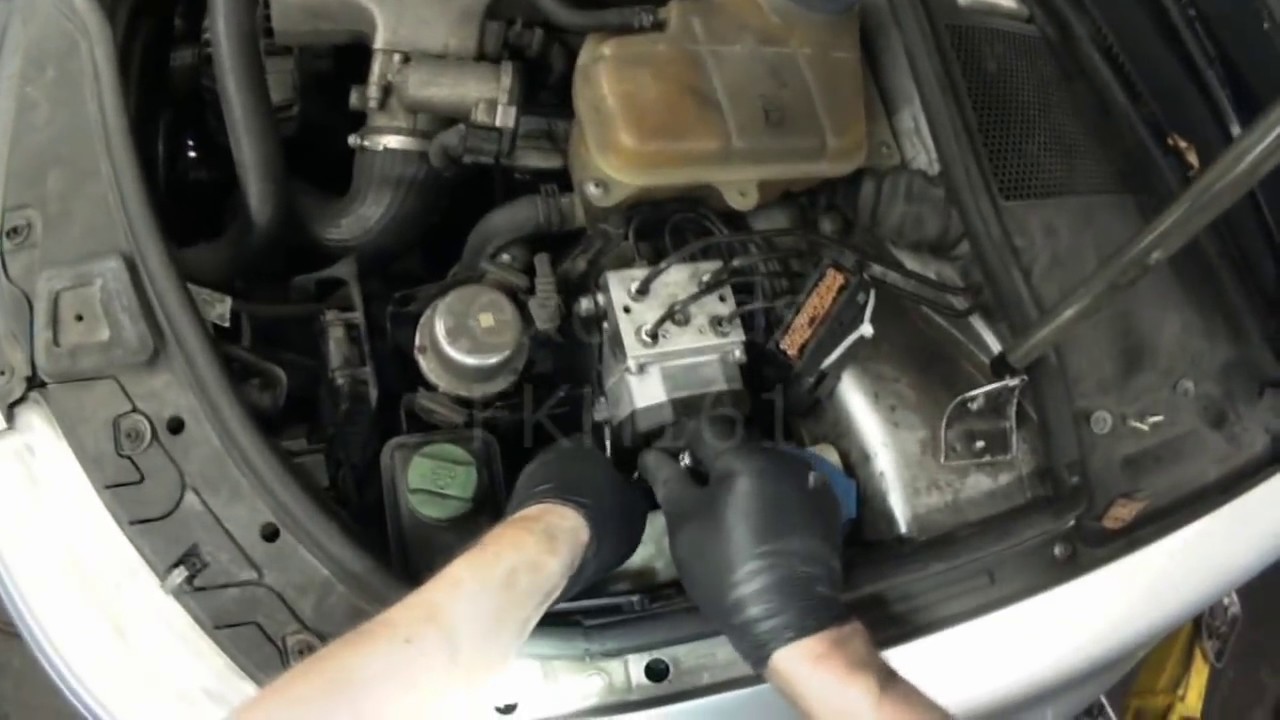 VW B5: Passat ABS Module Removal for repair