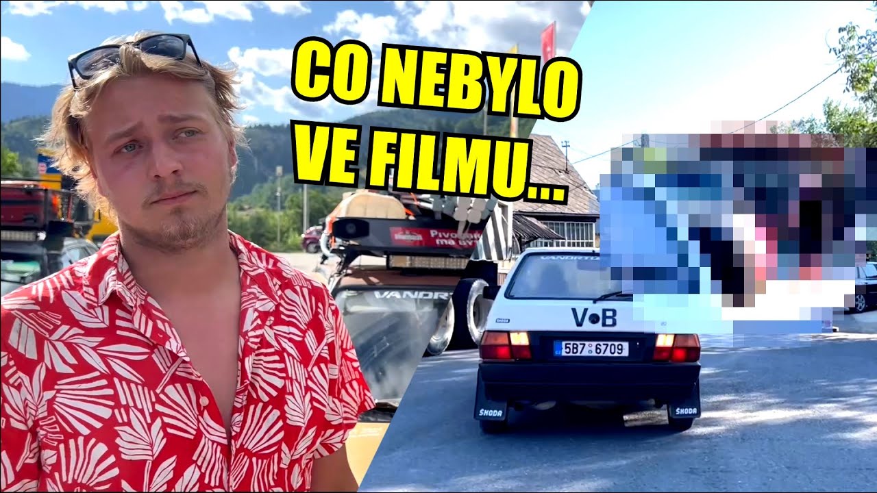 Měli jsme AUTONEHODU... 😢 Co NEBYLO ve filmu FAVORITEM A FELICIÍ... | VandrTúr 2024 (7. část)