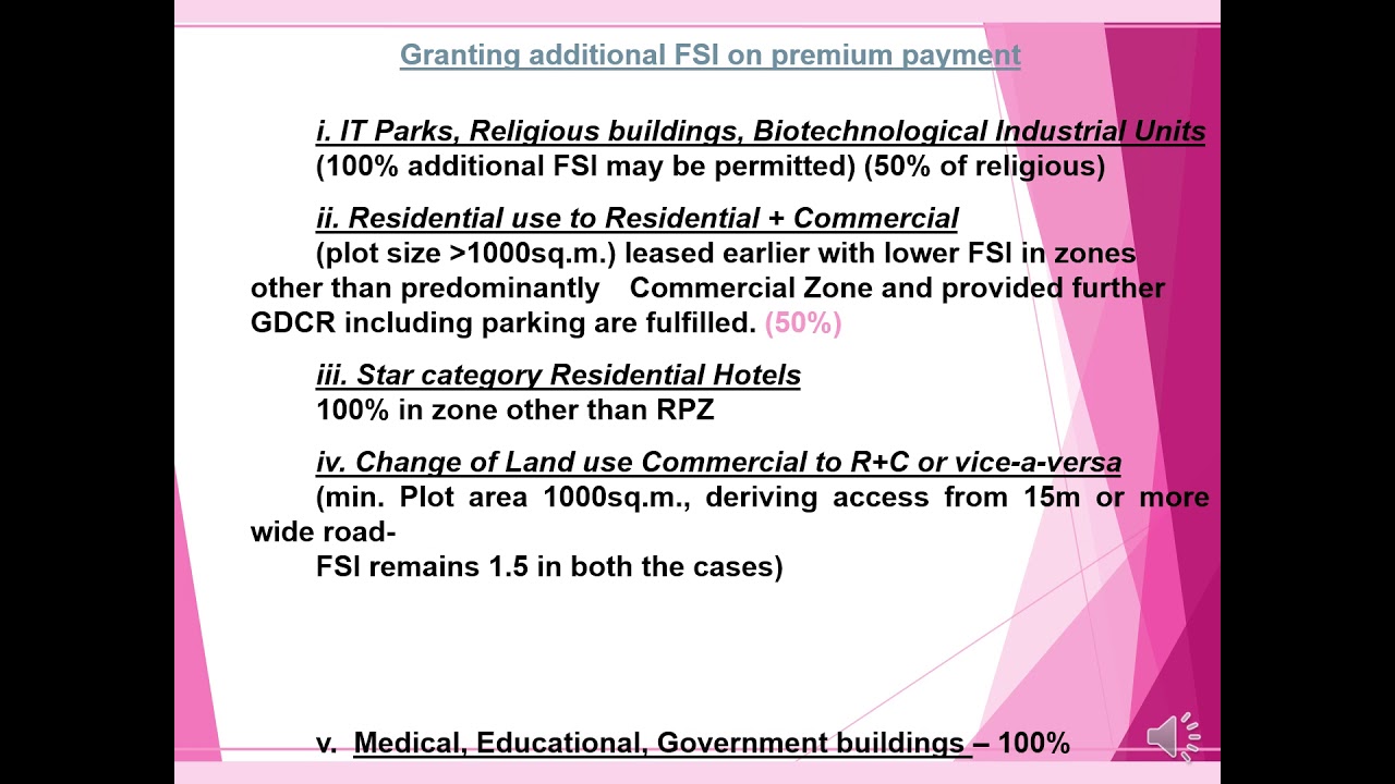 how to calculate FSI and FAR  area for buildings
