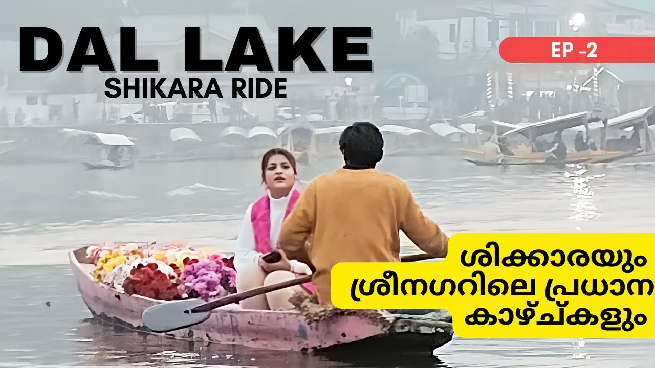 ശ്രീനഗറിലെ പ്രധാന കാഴ്ചകൾ. Places to Visit In Srinagar Malayalam #kashmir #srinagar #dallake #vlog