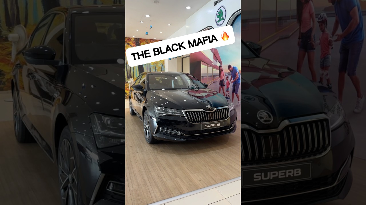 THE BLACK MAFIA 🔥🔥 SKODA SUPERB ✨🔥🔥🔥