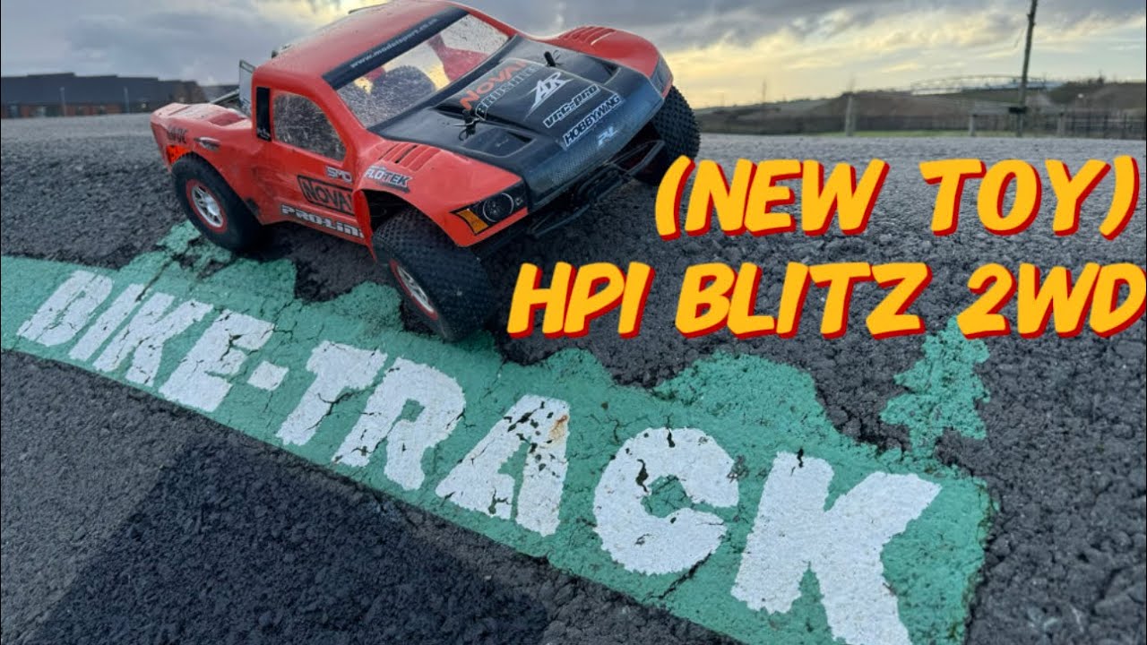HPI BLITZ FLUX TROPHY TRUCK (pump track bash)