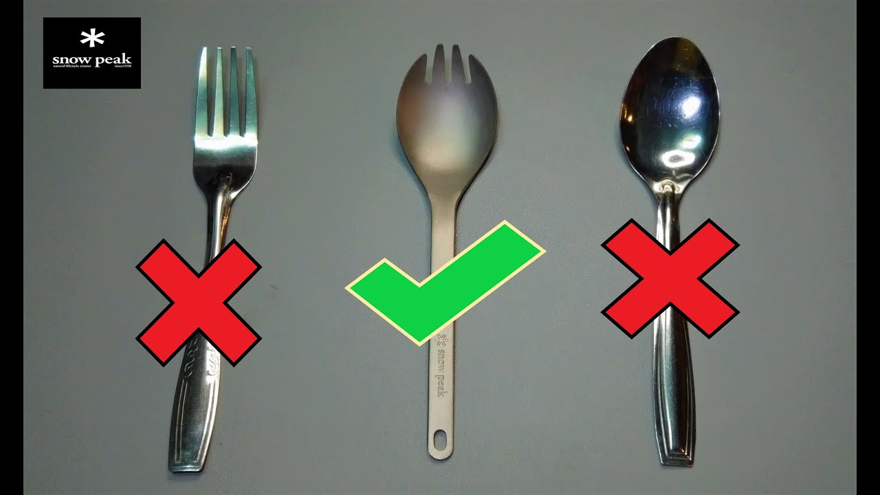 U WILL NEVER USE THIS ANYMORE | SNOW PEAK TITANIUM SPORK
