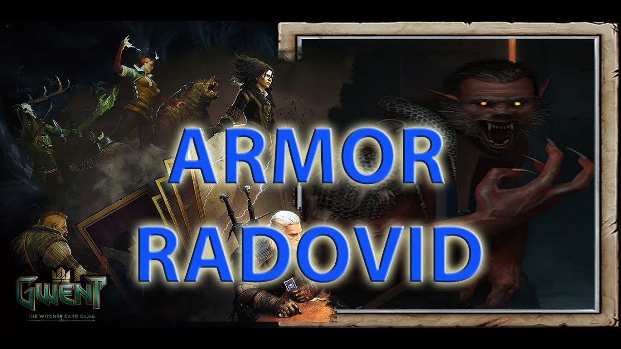 [Gwent] New Patch Radovid Armor