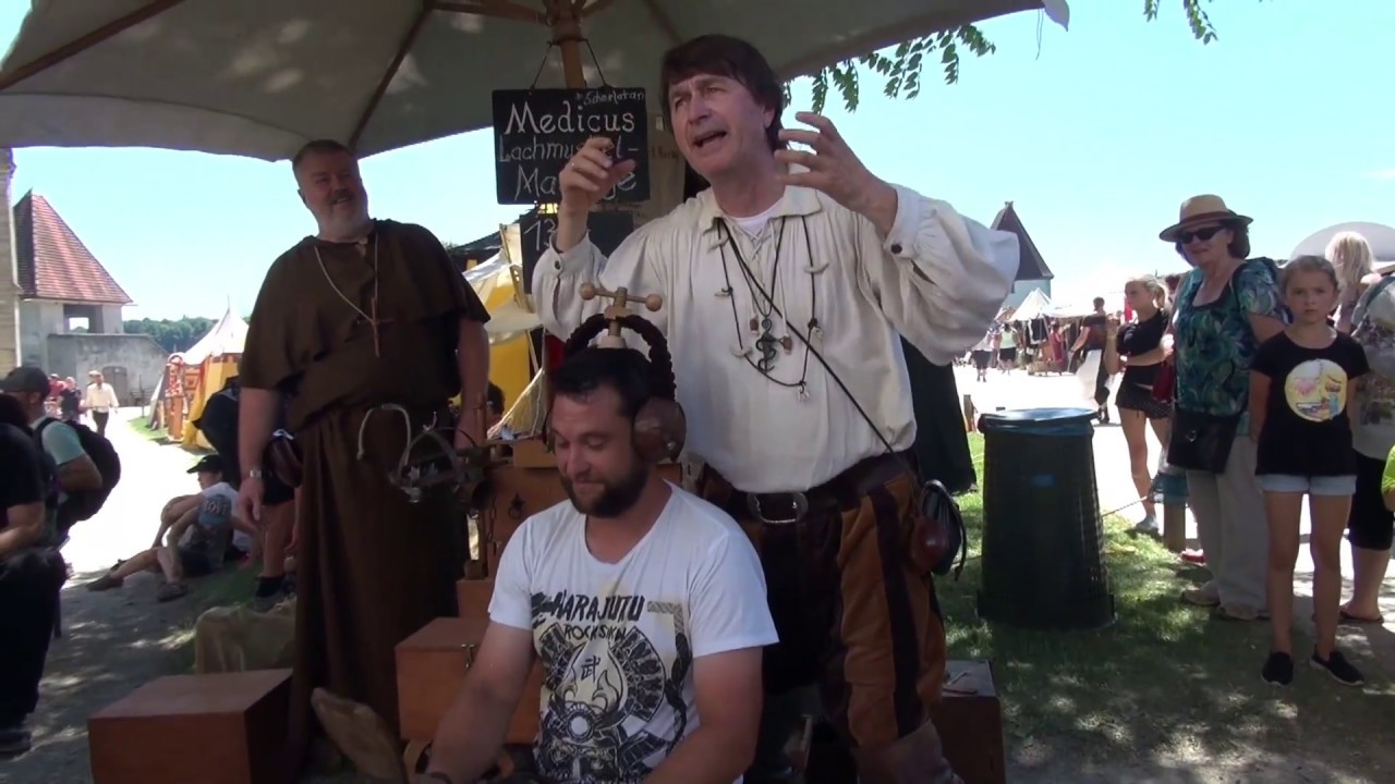 Burgfest Burghausen - Medicus El Corbo - Urinschau + Gedankenfänger