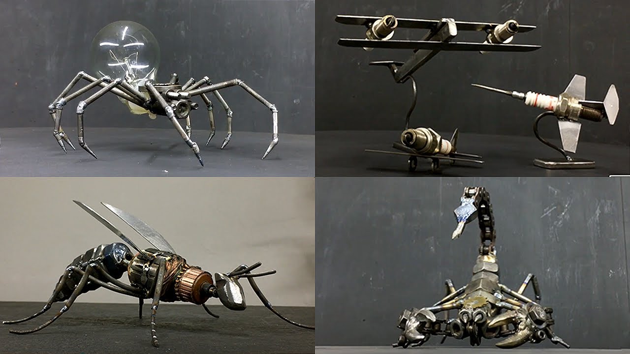 AMAZING METAL SCULPTURES | ART OF METAL | BEST IDEAS OF METAL TOOLS
