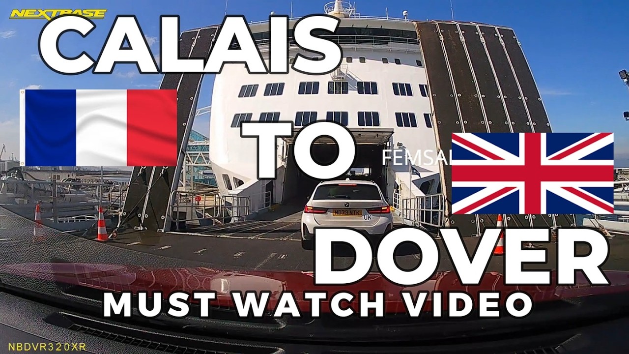 Calais to Dover Ferry crossing DFDS FERRY