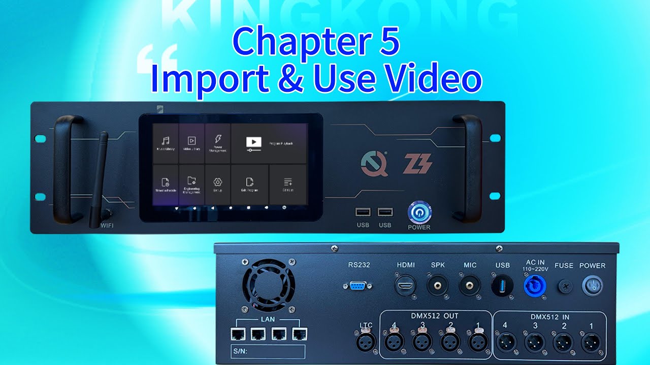 Chapter 5 Z3 Import & Use Video