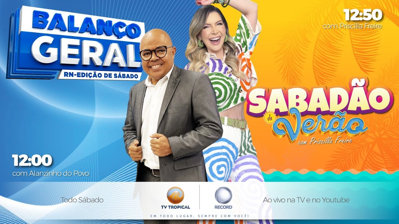 07/02/2026 - Balanço Geral com Alanzinho do Povo e Sabadão de Verão.