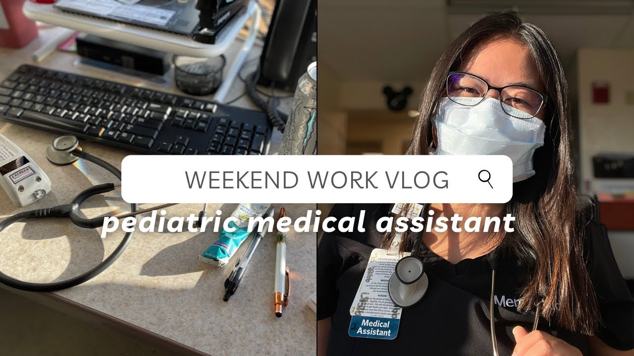 DAY IN THE LIFE AS A PEDIATRIC MEDICAL ASSISTANT 🩺 🩹 🦠