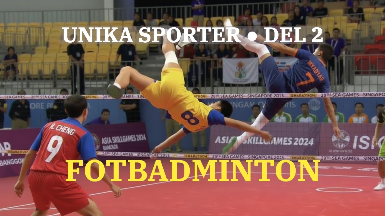 FOTBADMINTON – Världens SVÅRASTE Sport?