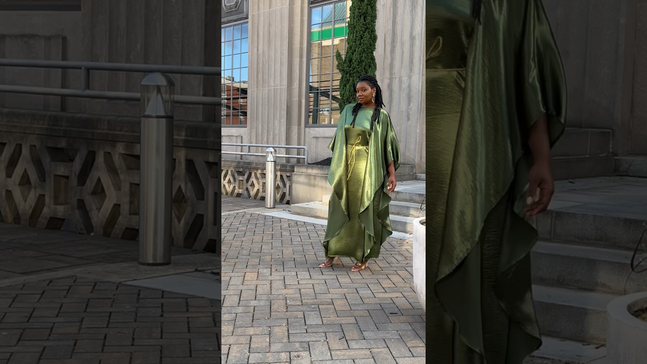 It&rsquo;s Caftan Season! I Sewed my 1st Caftan using V1886