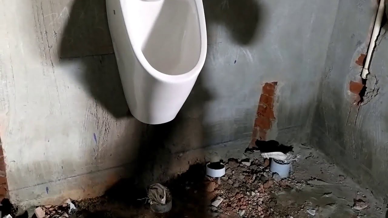 How to install urinal sensor & water less urinal