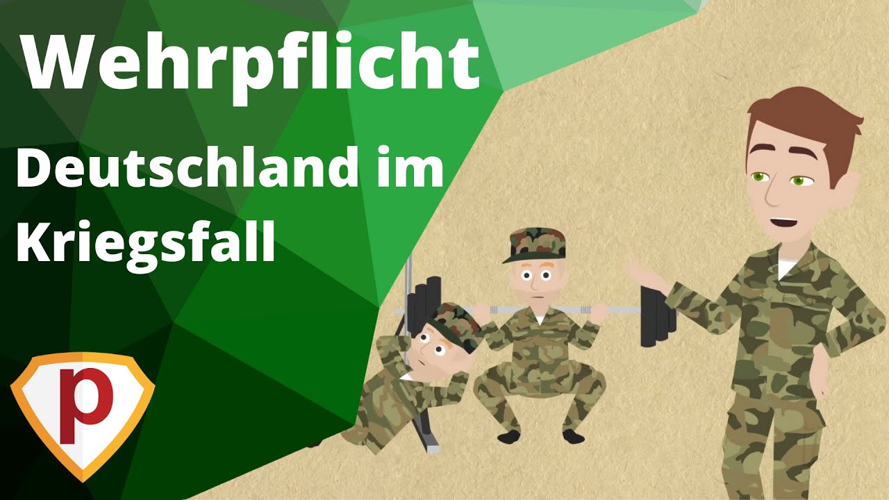 Wehrpflicht Deutschland 2026 im Kriegsfall | Einfach erklärt von Plakos