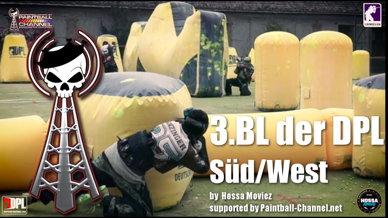 Paintball Highlight Compilation: 3. Spieltag der 3. Bundesliga der DPL 2016