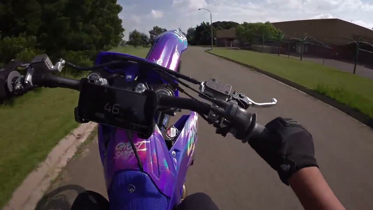 Learning slow wheelies ￼