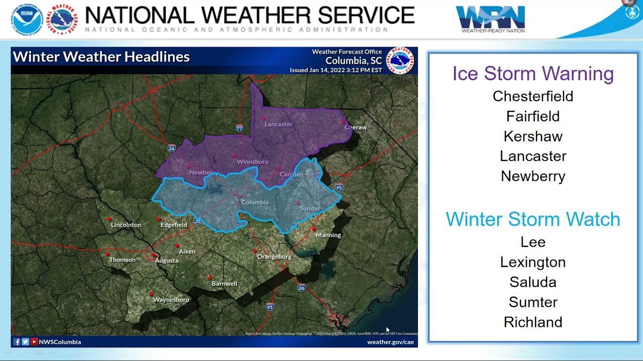 Winter Weather Briefing 1-14-22