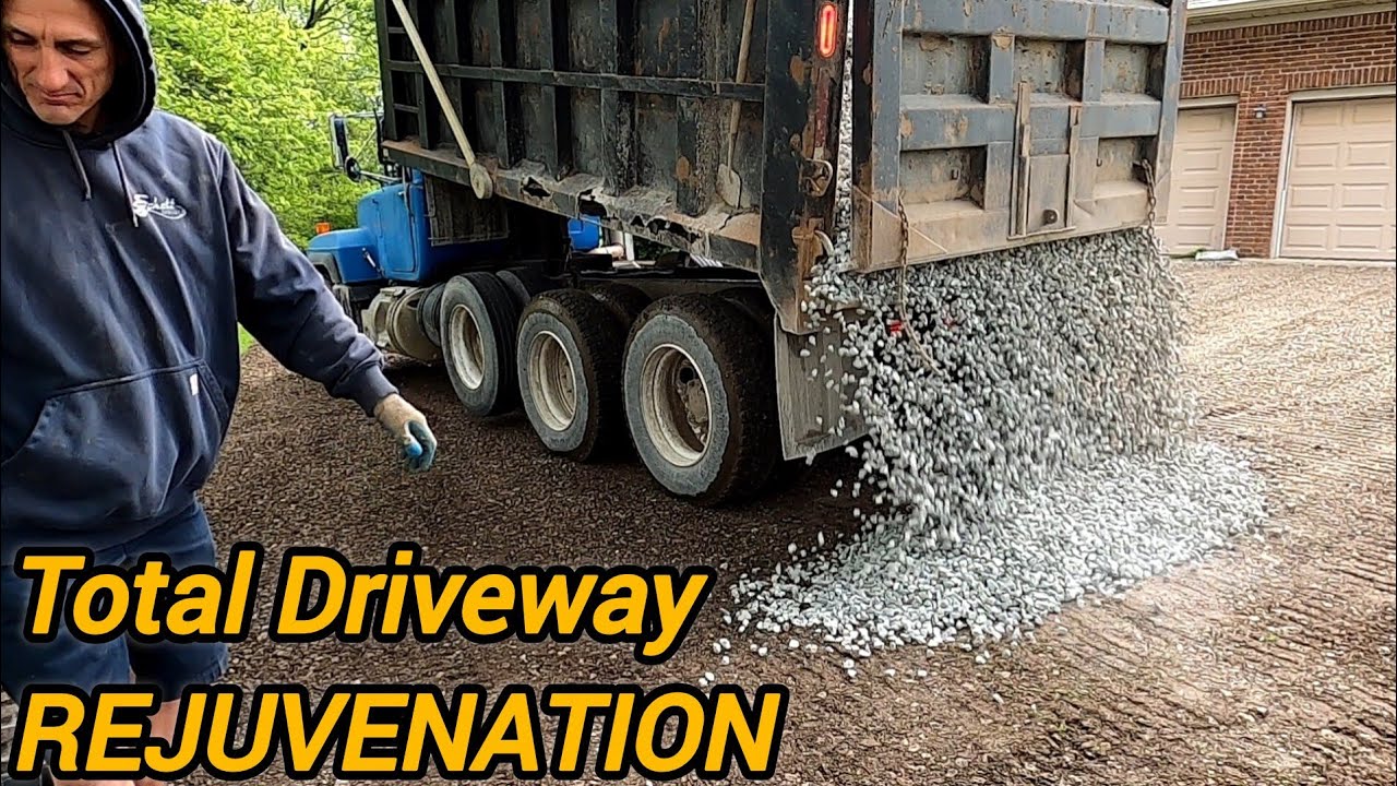 Crushed Stone Driveway Repair-Step By Step Process in Indianapolis 
