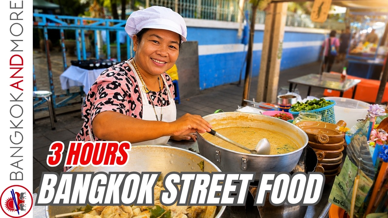 We All Love Bangkok Street Food 🇹🇭 | 3 Hours of Markets & Local Life