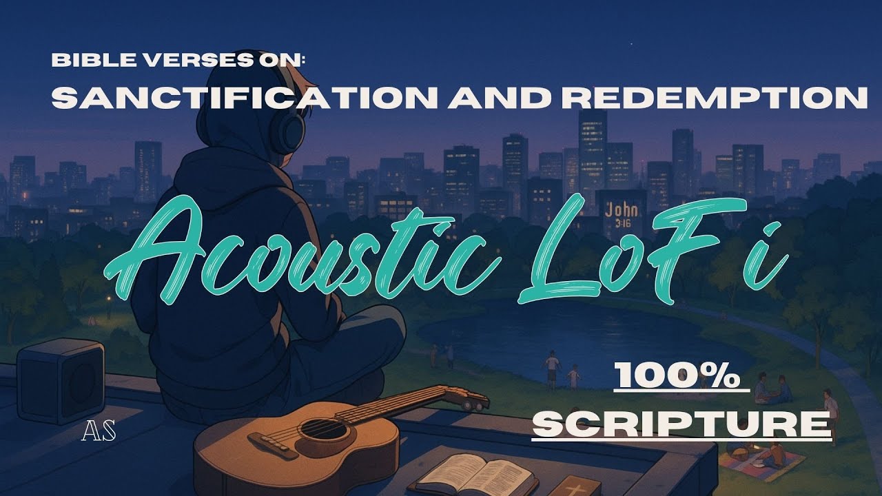 It Is Finished — Redemption & Sanctification (Acoustic Lo-Fi Scripture) | Scripture Memory