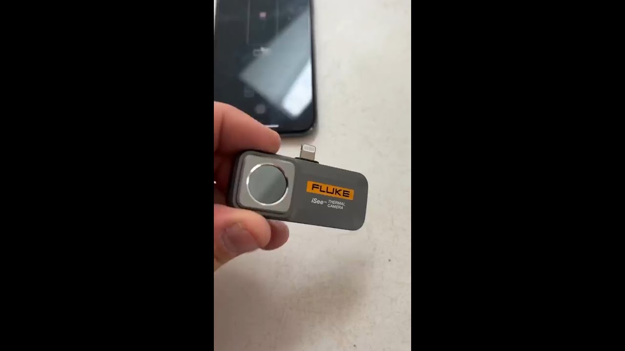 Fluke iSee&trade; mobile thermal camera