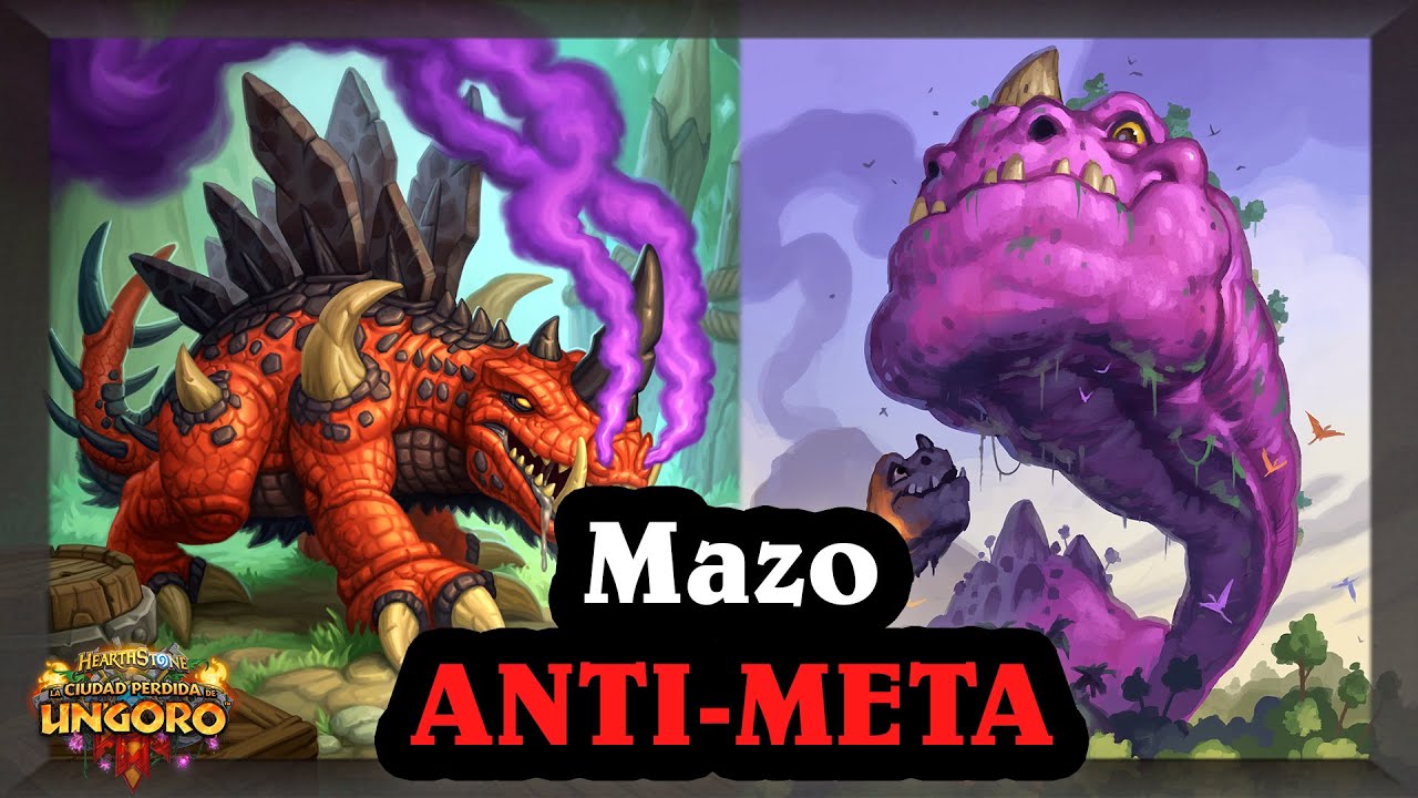 Brujo Ultragigasaurio NO ES MEME, Muy Buen Deck [Hearthstone]