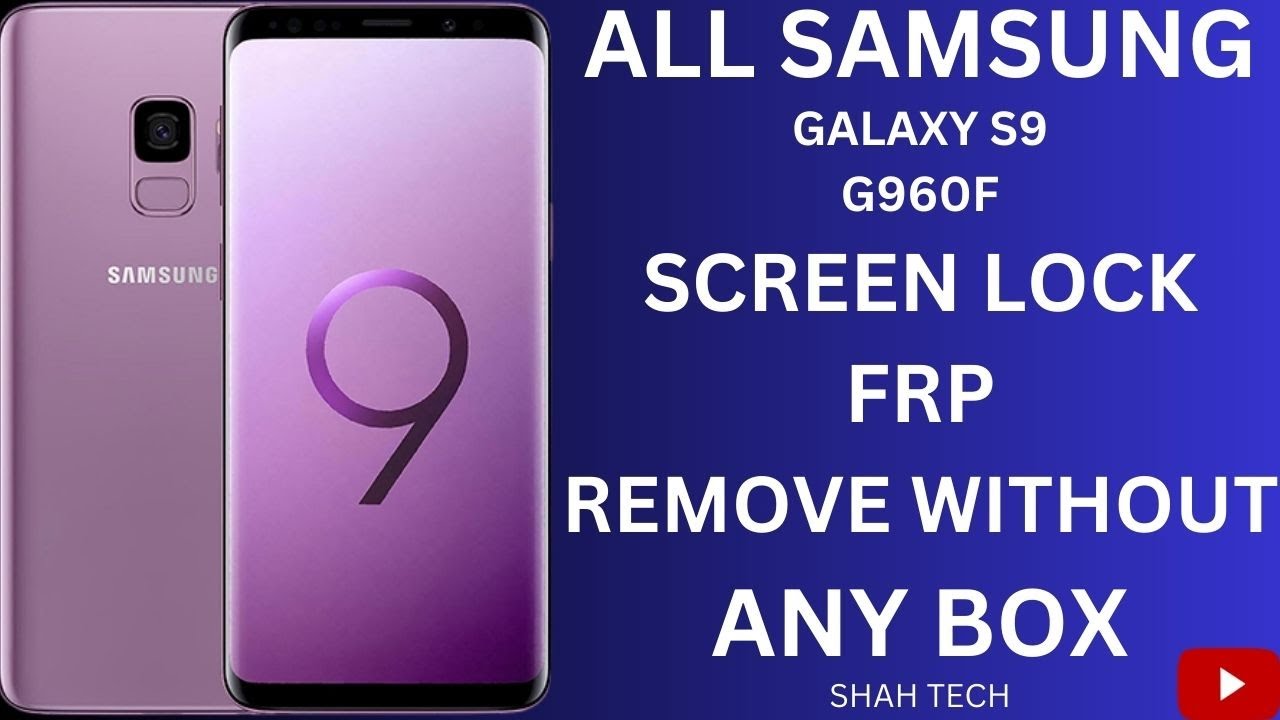 How To Remove Screen Lock + FRP (Factory Reset Protection) On All Samsung Devices Without Any Box