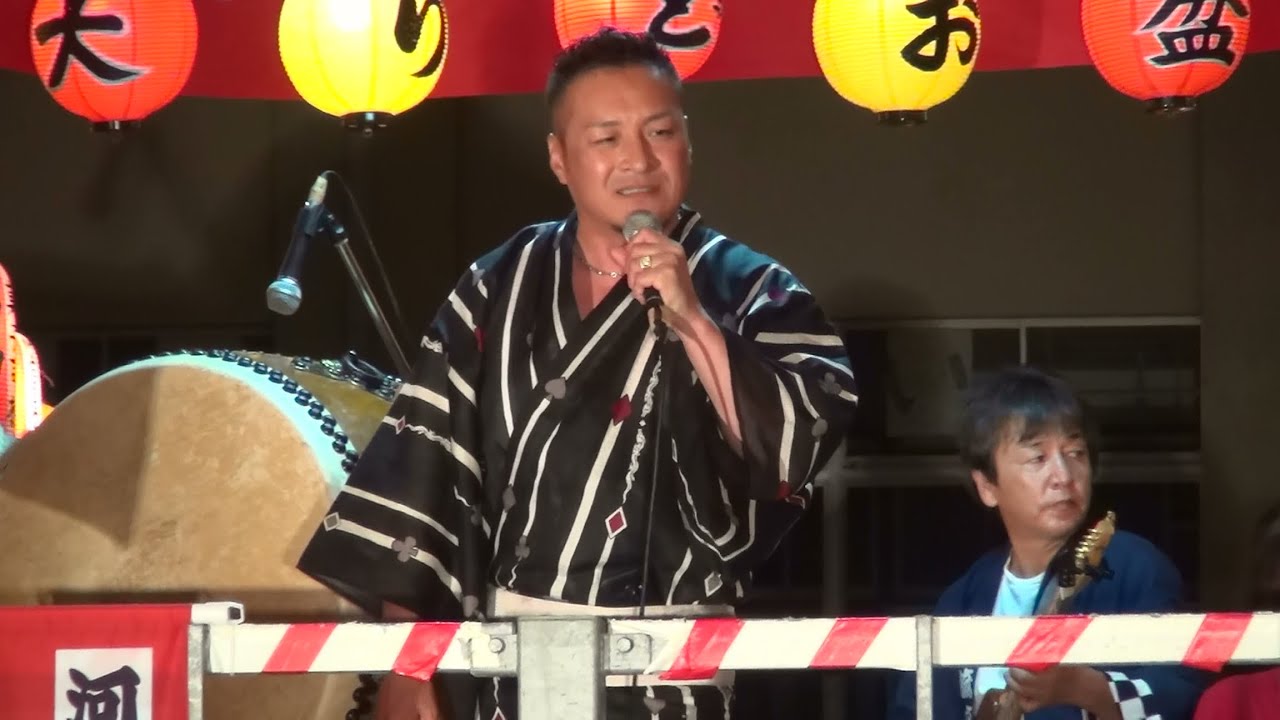 江州音頭　三代目 吾妻家 安丸　堀江盆踊り 二日目　2015.08.18