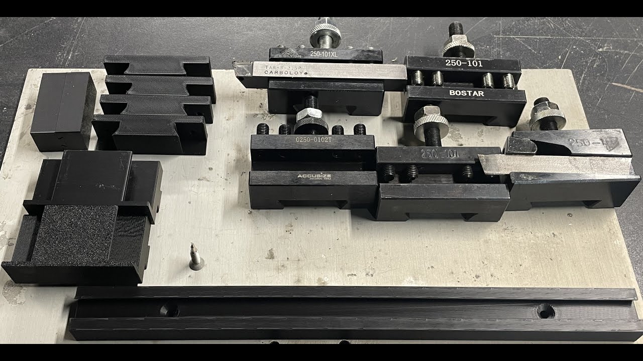 3D Printed AXA tool holder brackets