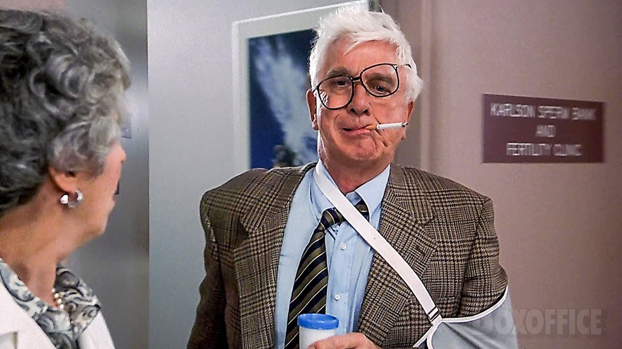 Leslie Nielsen es el maestro de la comedia &ndash; Las mejores escenas de &iquest;Y d&oacute;nde est&aacute; el polic&iacute;a? ⚡ 4K