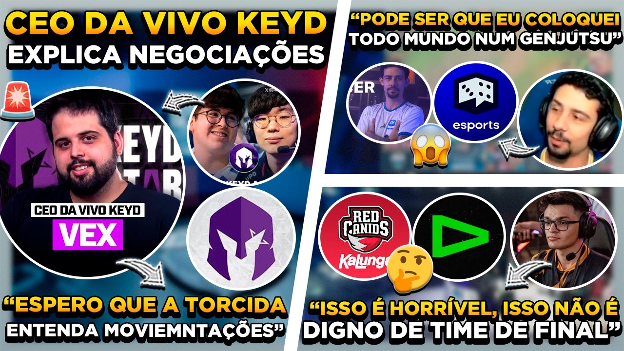 🚨 DONO DA VKS EXPLICA MUDANÇAS ! LORDI SEMI ANALISOU LOUD x RED ! BRUCER NA EI NERD É BAIT