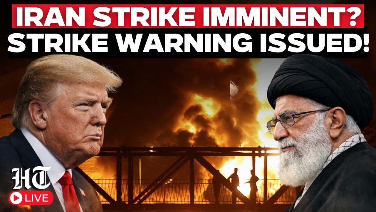 LIVE | Iran Strike Incoming? | : Trump Orders Midnight Withdrawal Amid Iran Threat | Khamenei