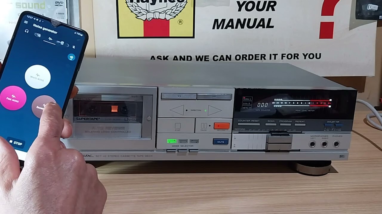 REALISTIC SCT-42 CASSETTE DECK PT 1 . ASSESSMENT FOR NEW BELTS