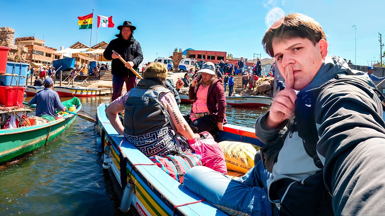 Así se Cruza ILEGALMENTE la FRONTERA de PERÚ y BOLIVIA