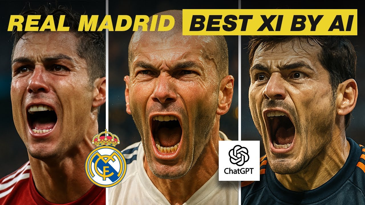 Real Madrid All-Time Best XI Selected by AI