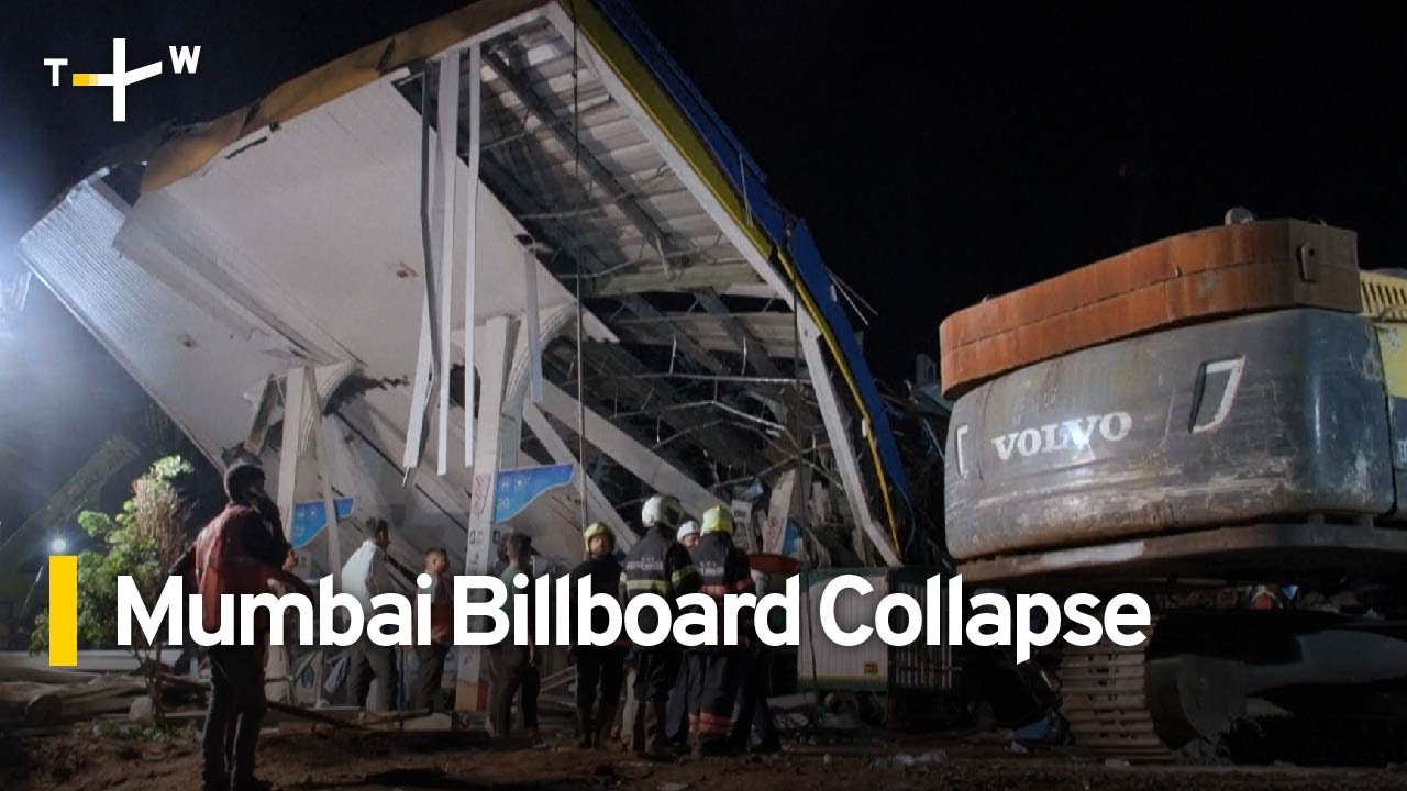 At Least 14 Dead After Billboard Collapses in India | TaiwanPlus News