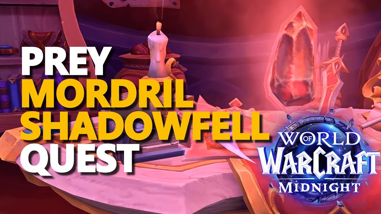 Prey Mordril Shadowfell (Normal) WoW Quest