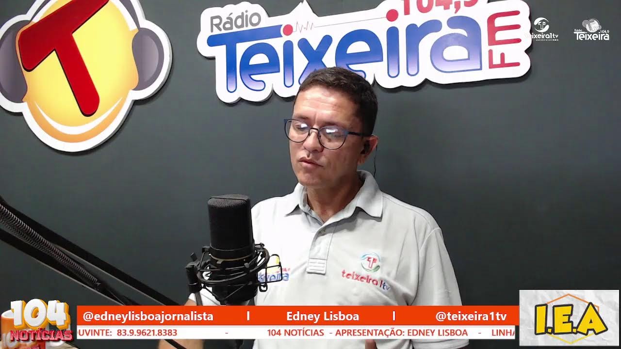 104 Notícias - Edição do dia 09/02/2026  - Apresentação: Edney Lisboa