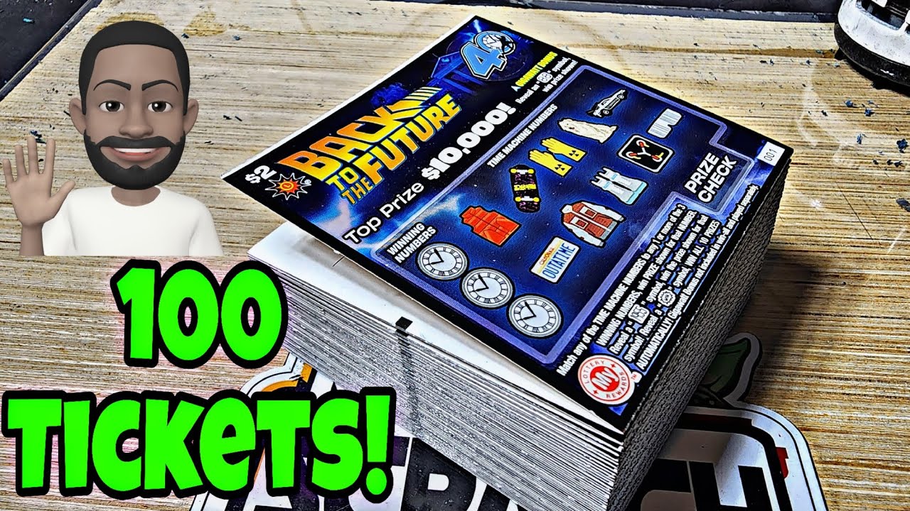 BACK TO THE FUTURE | WHOLE PACK | MD LOTTERY SCRATCH OFF TICKETS