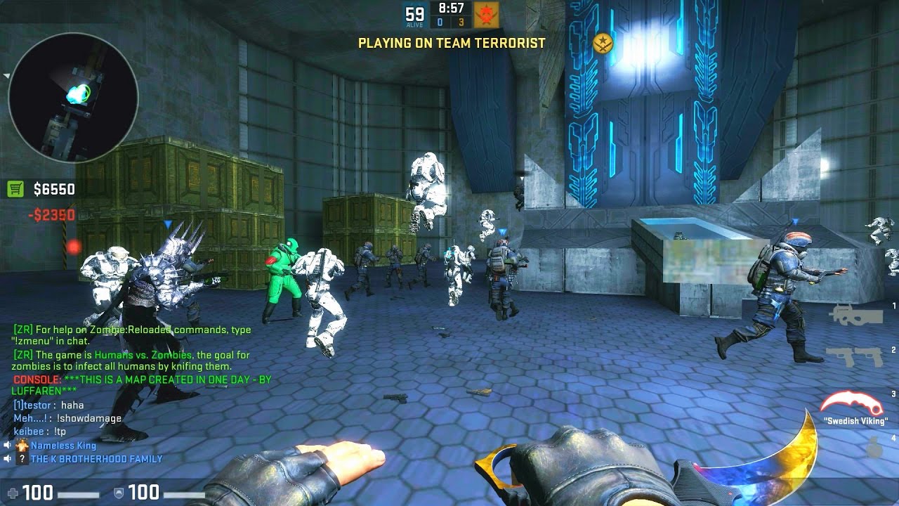 CS:GO - Zombie Escape Mod  - ze_halo_poa_p4 - GFL Server