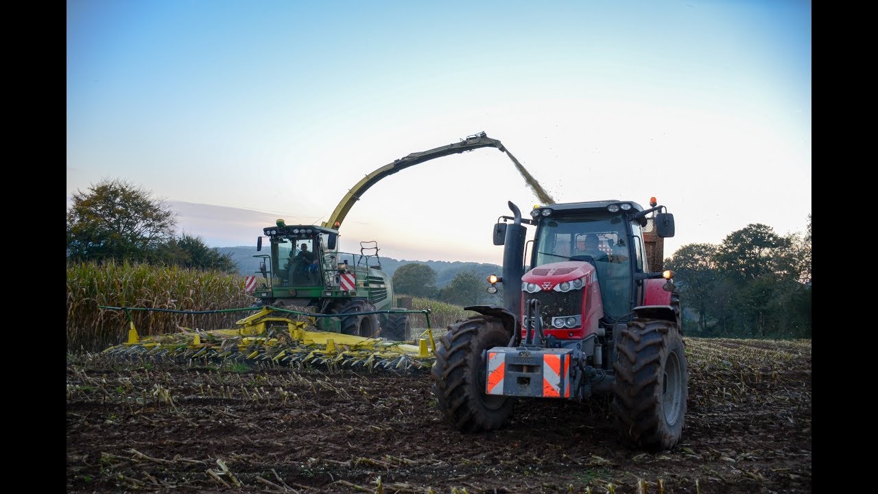 Ensilage ma&iuml;s 2017 I John Deere 7950i I Agri Tantel .