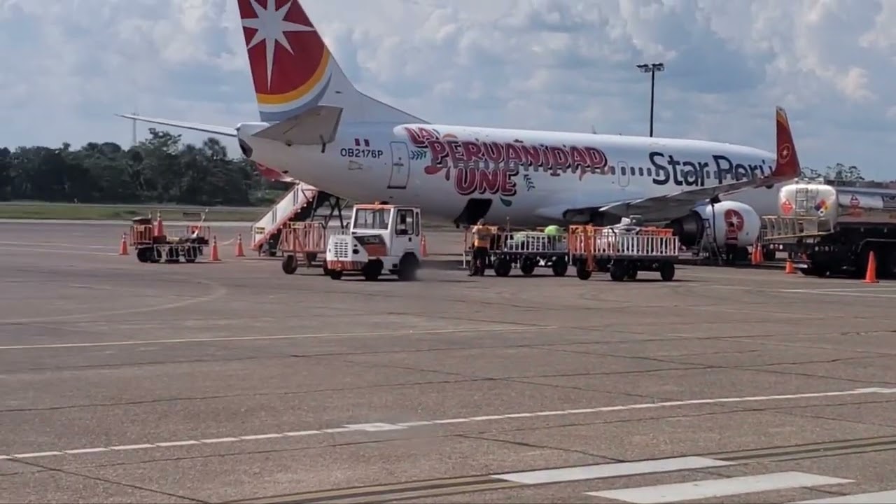 Despegues  de Aviones de Latam, Sky, Star Perú  Vuelos de Iquitos a Lima