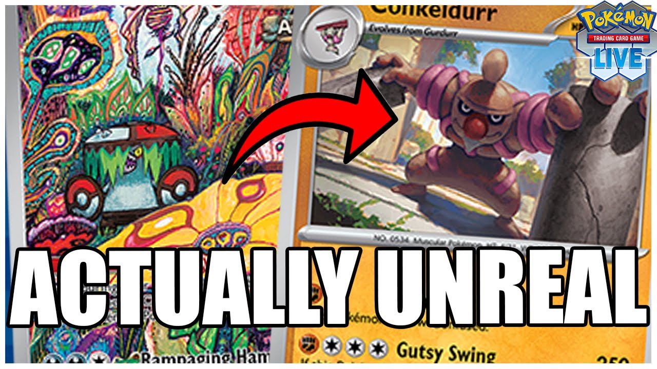CONKELDURR IS ACTUALLY AMAZING | Pokemon TCG Live Deck & Gameplay
